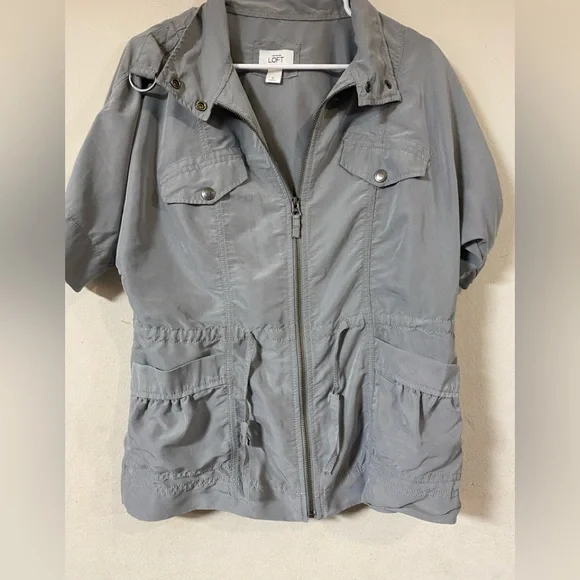 Ann taylor loft utility jacket discount